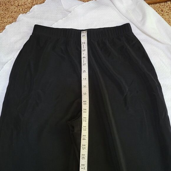 Qvc Susan Graver Liquid Knit Black Pants SMALL Mint Condition - Picture 4 of 9
